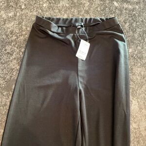 Sbetro Suzanne Betro Boutique Black Flare Dress Pant size Large Extra Long.